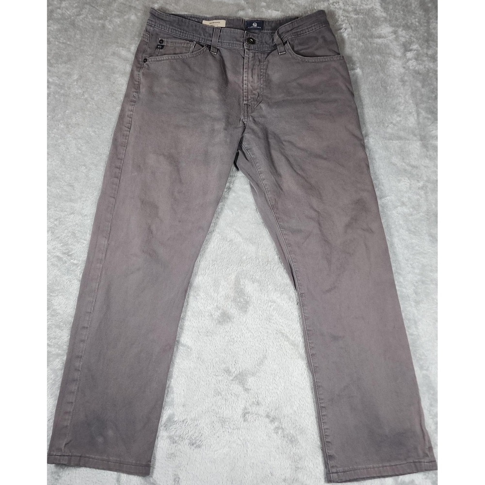 AG Adriano‎ Goldschmied Jeans Mens 30x28 Gray The Graduate Tailored (Tag 31x32)